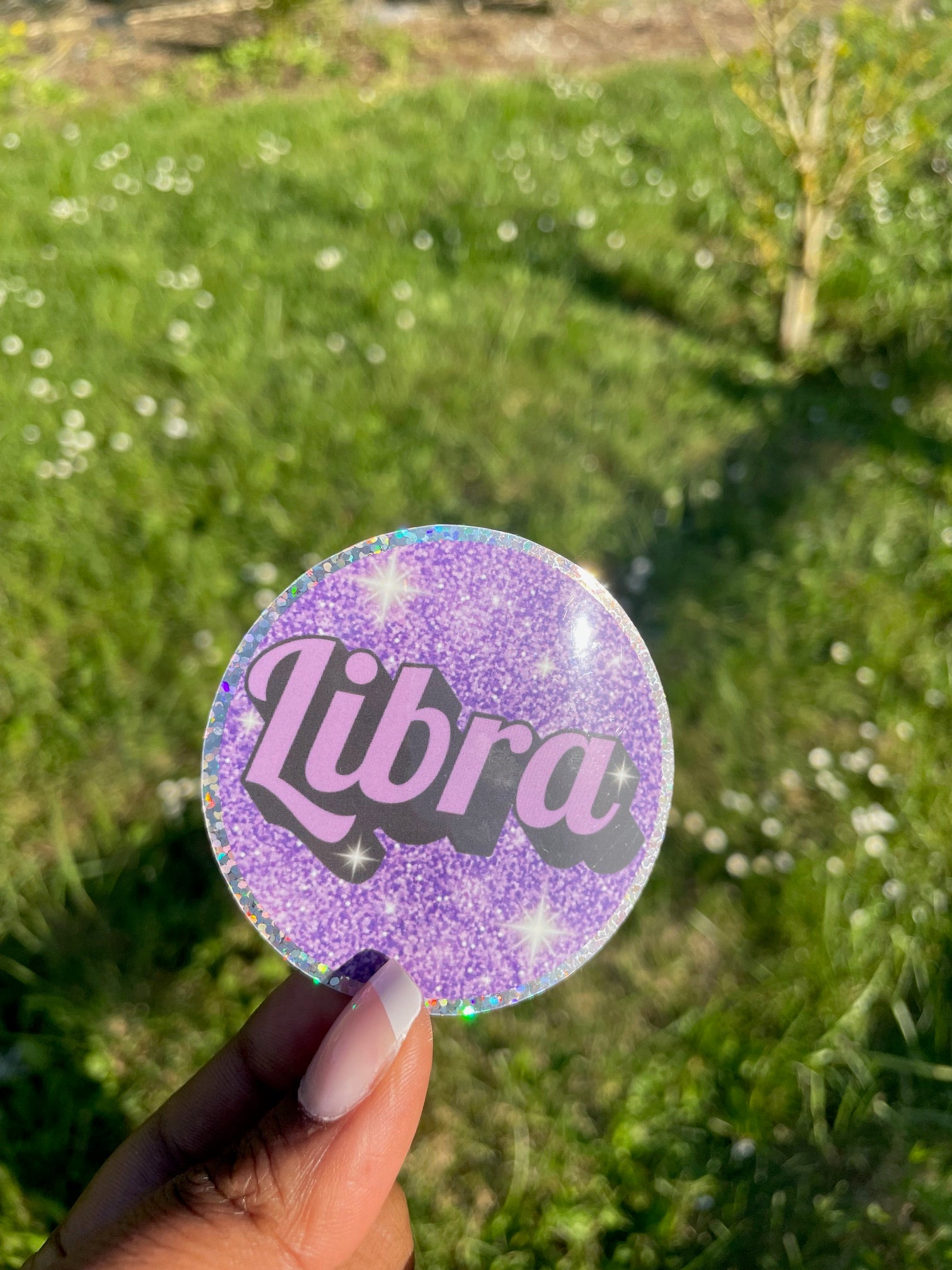 Purple Sticker
