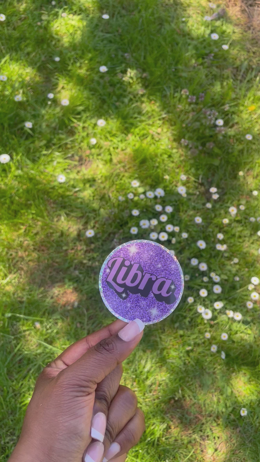Purple Sticker