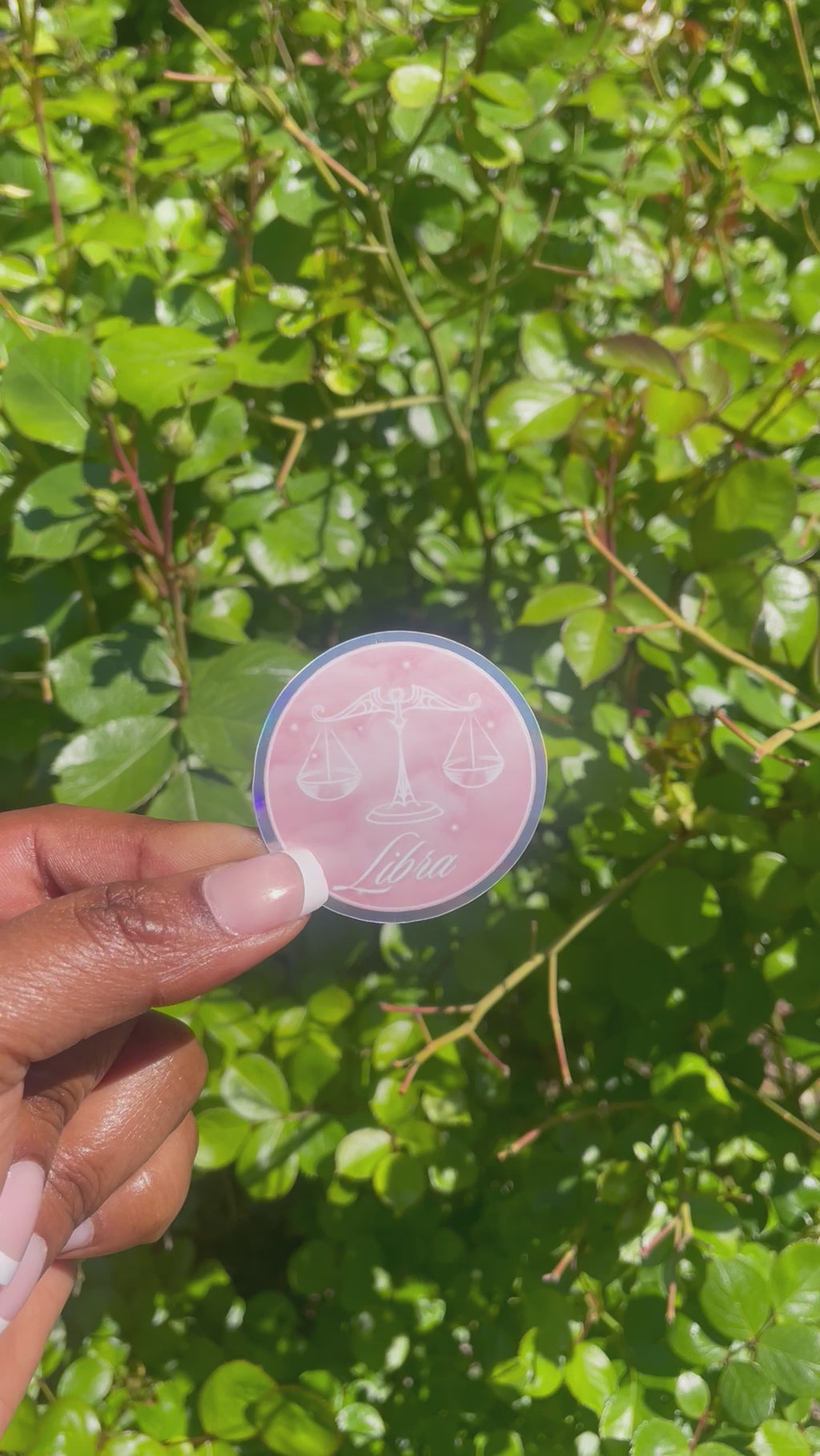 Pink Sticker